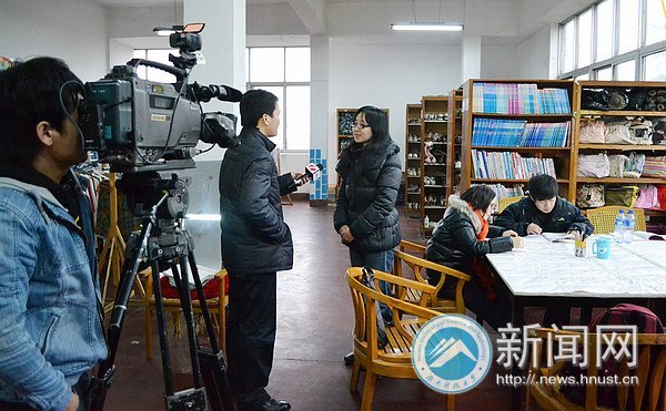 湖南教育电视台报道湖南科技大学“爱心互助吧”
