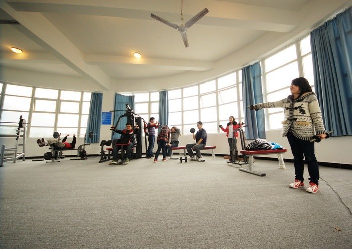 健身中心有你参加更精彩