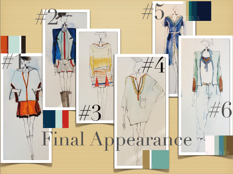 东华大学顾乃清同学喜获ELLESE服装设计比赛第一名