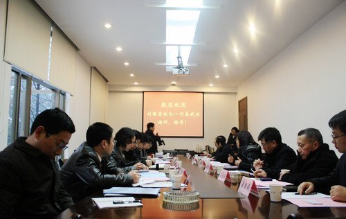 湖北工业大学来校交流