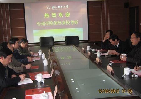 冯尚申副校长率队考察省内兄弟院校