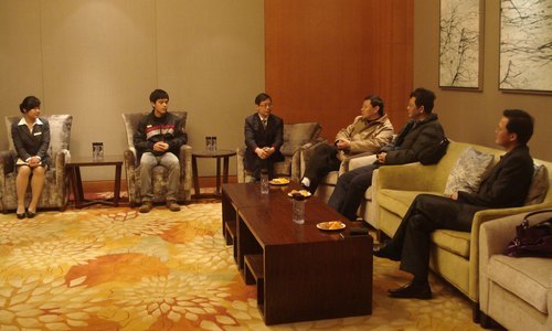 教务处率队到凯宾斯基酒店检查实习工作