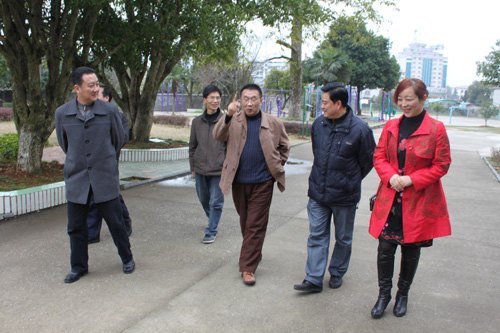 黄初升副校长带队到广西师范学院成人高等教育函授站检查指导工作