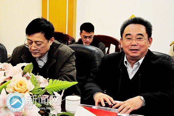 湘潭市委常委、宣传部长李江南一行来湖南科技大学调研宣传思想工作