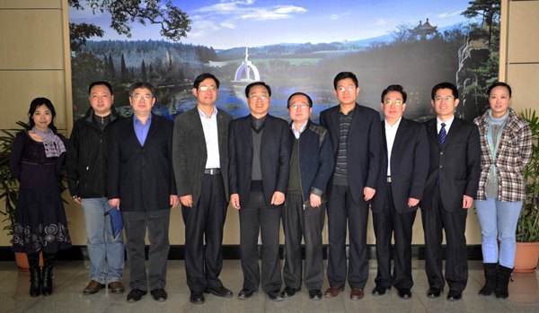 中国石油大学胜利学院刘衍聪院长等一行莅临金陵学院交流指导