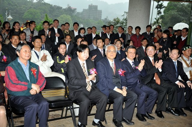 马国防书记率团在日月潭参加“两水缘两岸情”旅游推介活动