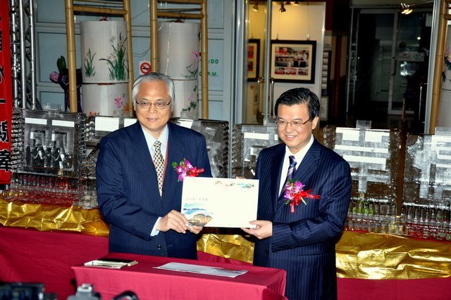 马国防书记率团在日月潭参加“两水缘两岸情”旅游推介活动