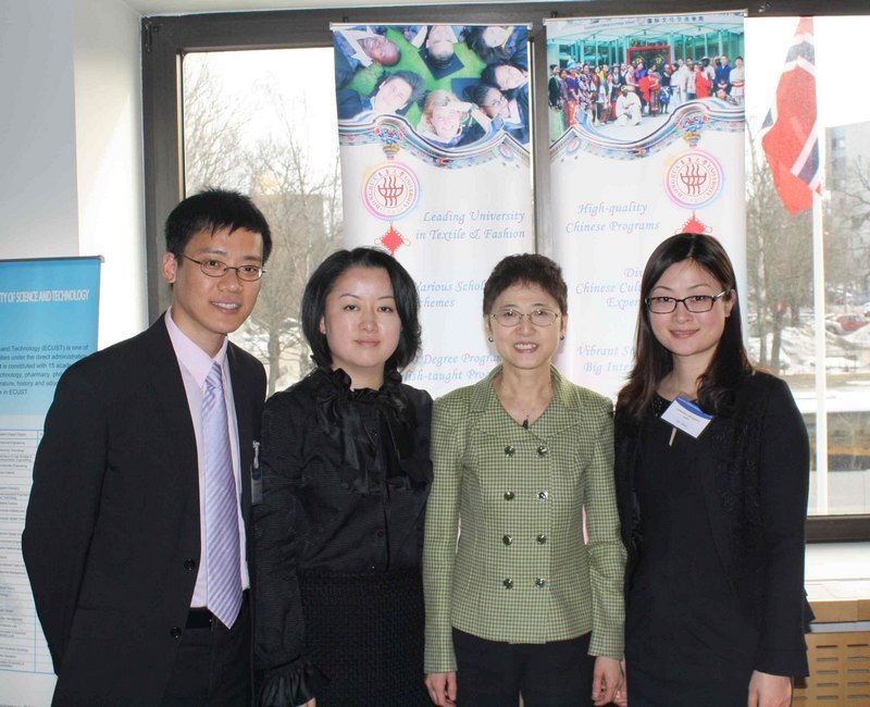 刘春红副校长率团出席波罗的海国际教育展