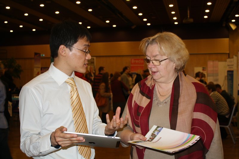 刘春红副校长率团出席波罗的海国际教育展