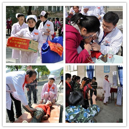 湘雅三医院“爱心1+1健康直通车”开往新晃