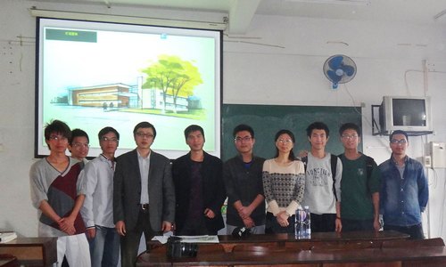 建筑与土木工程系“卓越计划”系列活动之十二——“疯狂手绘”创始人陈马带“建筑设计绘画与表现”讲座