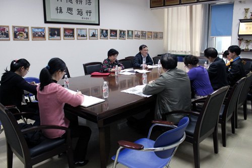 黄少琴副院长率调研组到各学院开展“解放思想、赶超跨越”调研