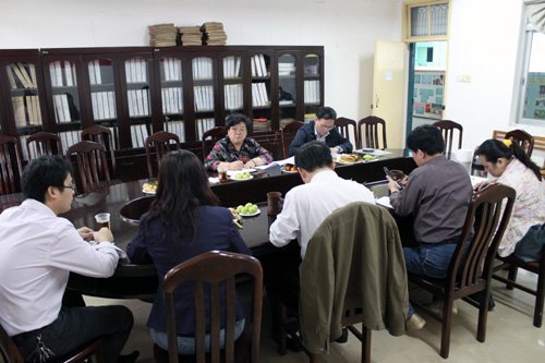 黄少琴副院长率调研组到各学院开展“解放思想、赶超跨越”调研