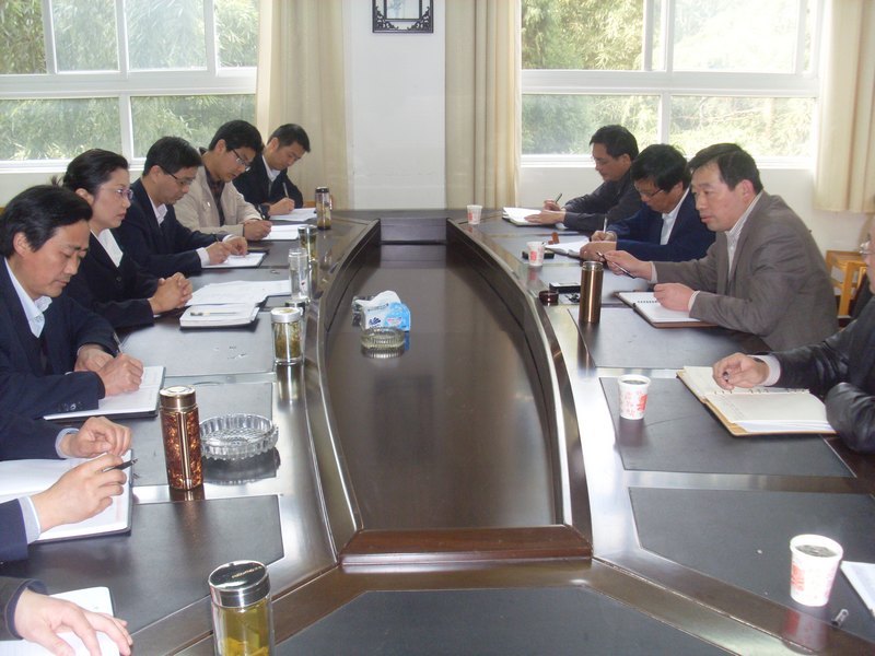 皖西学院校领导就学科建设、合作办学等方面进行工作调研