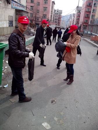 制药与食品科学系组织青年志愿者开展爱国卫生运动月活动