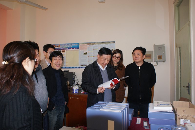 副董事长谭志松教授再次视察三峡大学科技学院学士学位评估工作