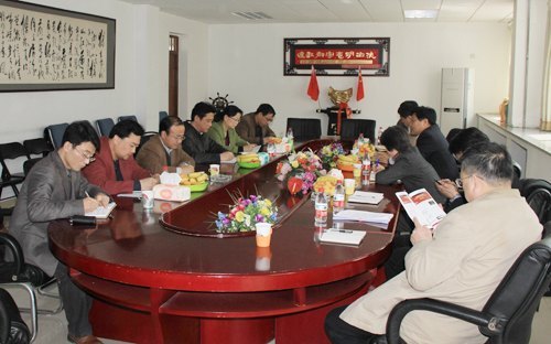 校党委书记孟卫东一行到里仁学院走访调研