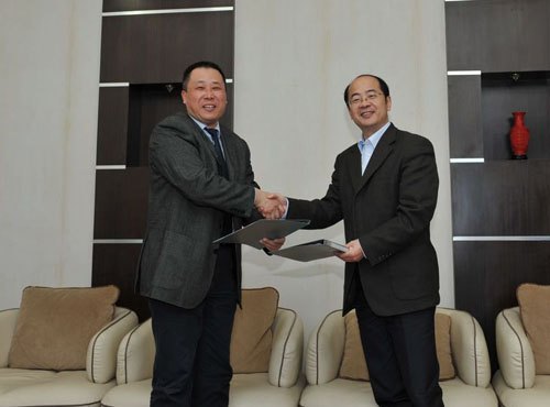 湖北工业大学与高等教育出版社签订“十二五”时期项目合作意向书