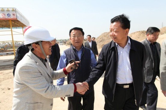 省司法厅长路志强检查指导陕西警官职业学院新校区建设工作