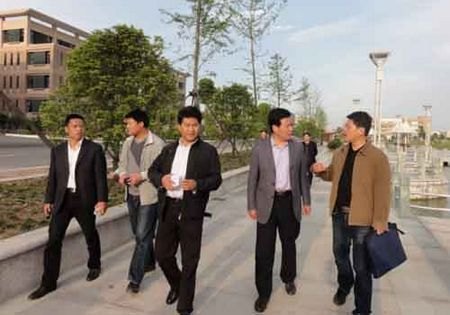 绍兴市高校安保工作组来校考察交流