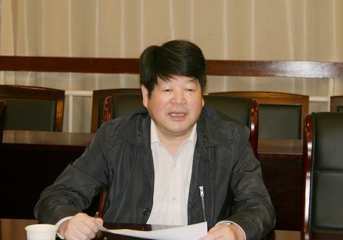 潘璋德书记到椒江校区建设指挥部调研