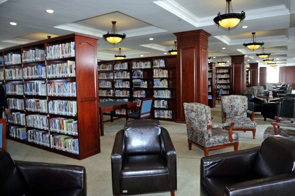 长春建筑学院新图书馆即将开馆使用