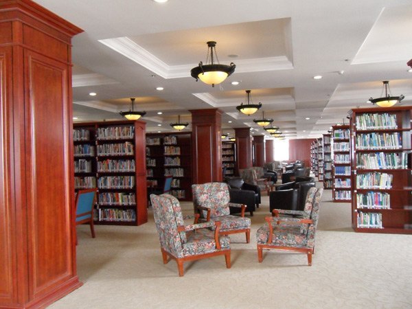 长春建筑学院新图书馆即将开馆使用