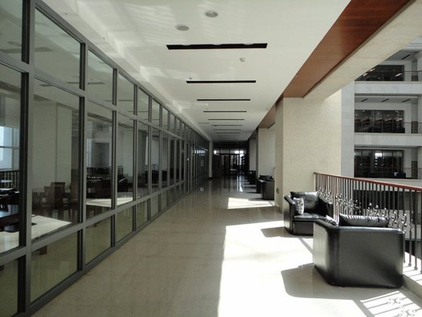 长春建筑学院新图书馆即将开馆使用