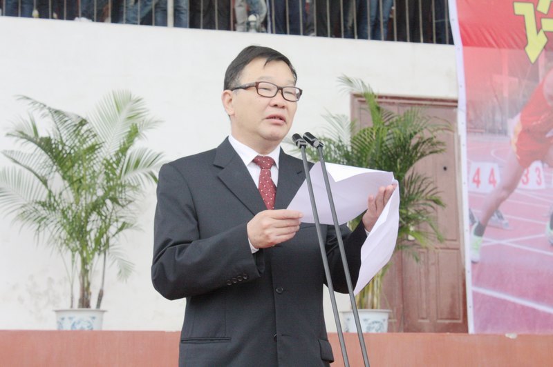 许昌学院第九届田径运动会隆重开幕