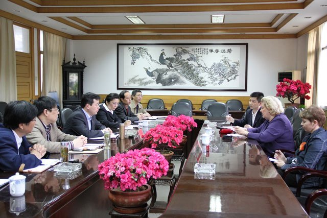 芬兰塞文尼亚应用科技大学代表团访问皖西学院