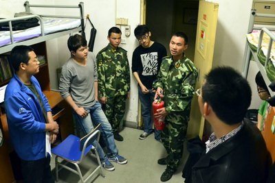 林学院全面开展消防安全技能培训