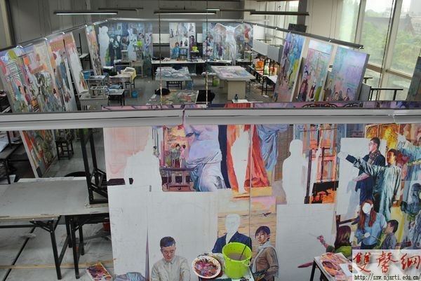 设计学院:日夜奋战彰显南艺精神 鸿篇巨制献礼百年华诞