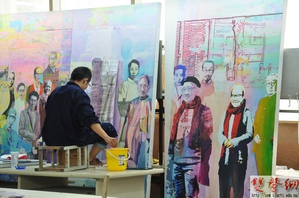 设计学院:日夜奋战彰显南艺精神 鸿篇巨制献礼百年华诞