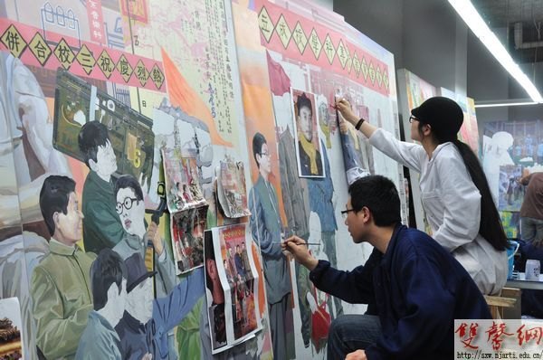 设计学院:日夜奋战彰显南艺精神 鸿篇巨制献礼百年华诞