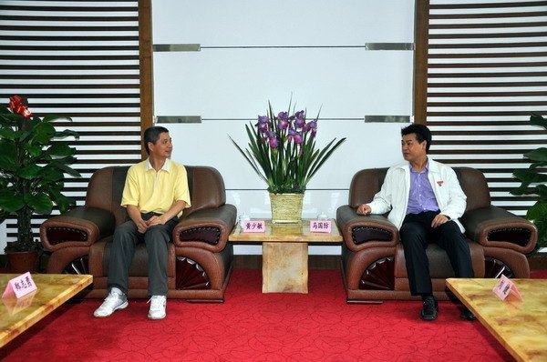 福建水利电力职业技术学院黄少敏副书记一行到三明学院考察交流