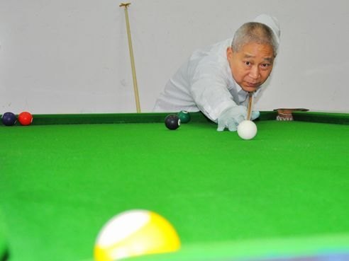 湖工大老年棋牌台球赛圆满结束