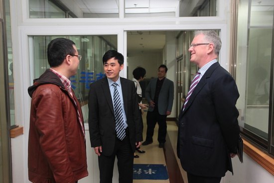 伦敦大学学院医学院院长帕特里克?麦斯威尔教授访问重庆医科大学