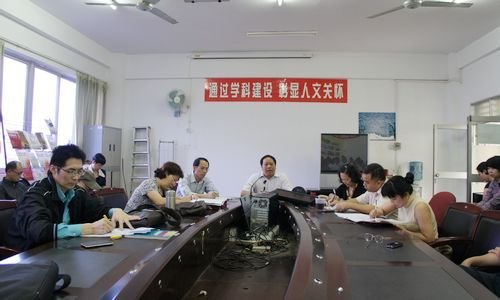 赵日兴副书记到外语系指导工作