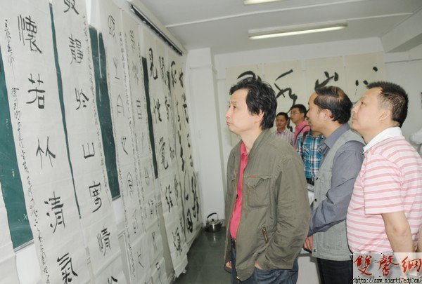 四川省书法家访问团来南京艺术学院省书法创研中心访问交流