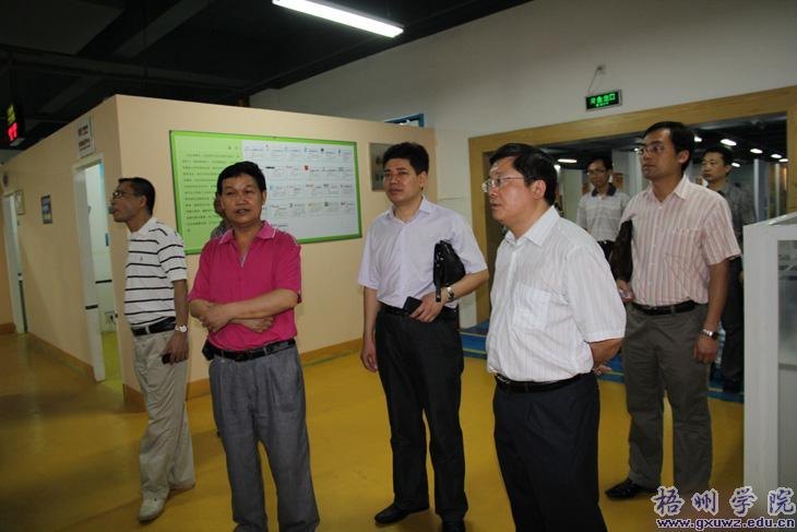 加强交流 增进情谊 桂林理工大学校长张学洪到梧州学院考察交流