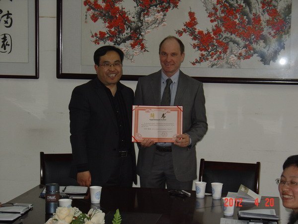 常州工学院师范学院聘请丹麦奥胡斯大学Stig Thøgersen为客座教授