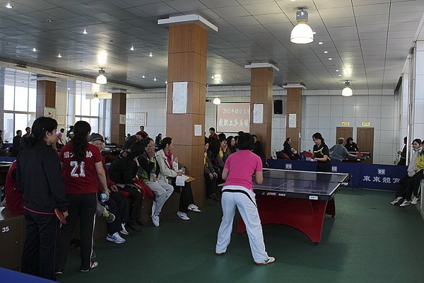 2012年教职工乒乓球比赛圆满落幕