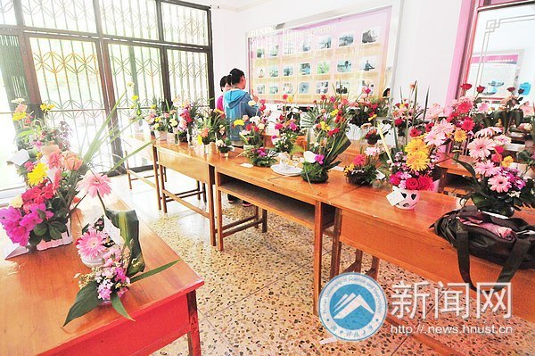 生命科学学院插花展带你走进“一花一世界”