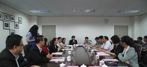 惠港青年交流促进会代表来访惠州学院