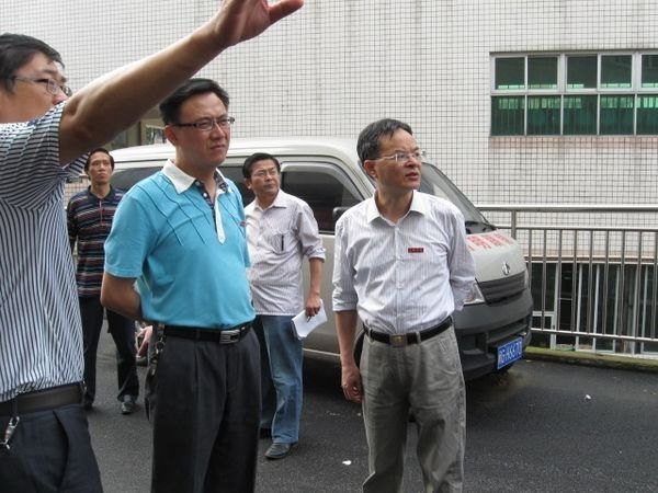 校领导带队检查安全隐患整改工作