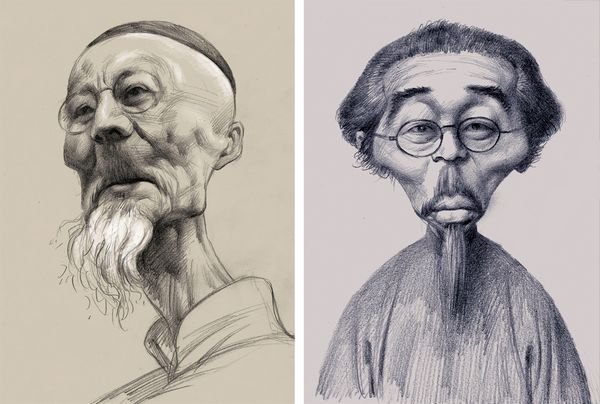 传媒学院为百位南艺名师创作肖像漫画