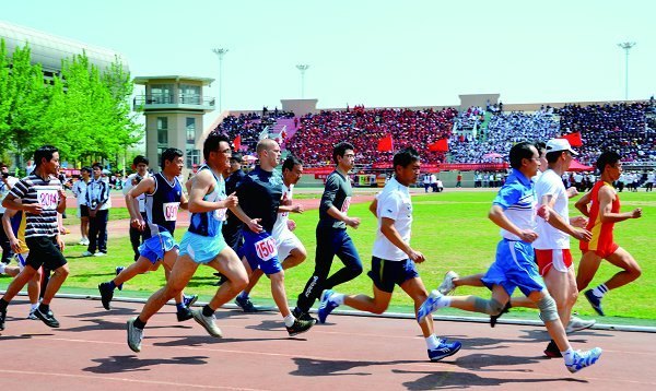 潍坊学院第十一届田径运动会闭幕