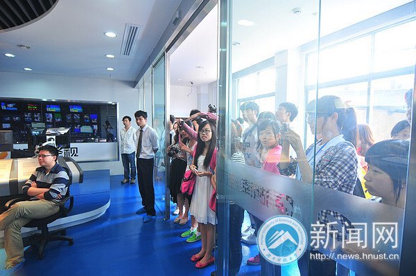 校园记者广电行 学习如何做新闻人