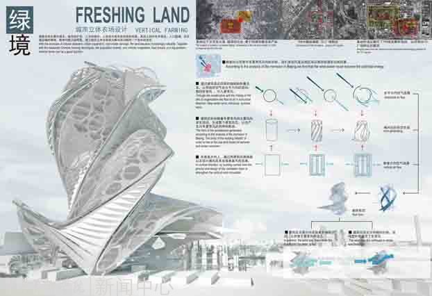 建筑学院师生囊括“城市立体农场全国高校建筑设计竞赛”多项大奖