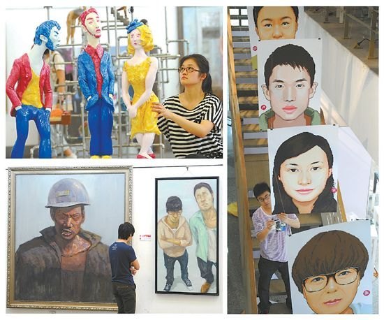 ʮ���ý�弯�б����Ͼ�����ѧԺ2012��ҵչ